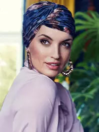 Pearl Boho Turban Velvet